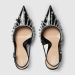 Women’s pump with crystal chain - Image 5